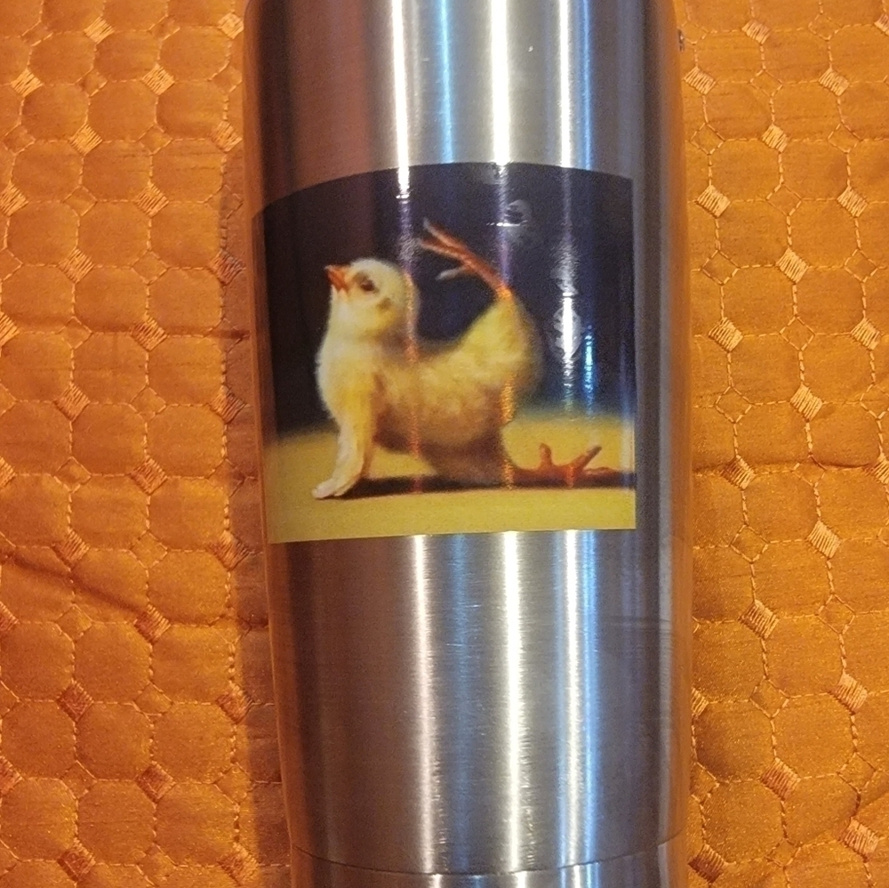 20 oz "I'm Fabulous Dammit" Yoga Chickie Stainless Steel Tumbler Mug/Cup NEW!! - Picture 9 of 9